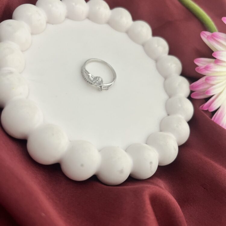 The Infinity Starburst Ring with Princess Accents